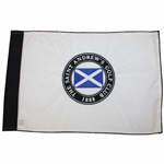 The St Andrews Golf Club Embroidered White Pin Flag 
