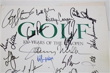 Tiger, Jack & 40+ other US Open Champs Signed 'Golf Hundred Years of The US Open' JSA ALOA