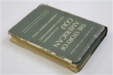 The Story Of American Golf' First Edition Signed By Herbert Warren Wind JSA ALOA 