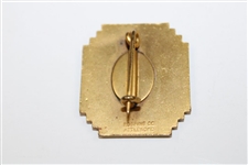1940 NCAA Golf Championship at Ekwanok CC Contestant Badge
