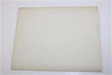 c.1931 Augusta National Golf Club Original Photo of 10th Fairway Construction