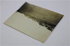 c.1931 Augusta National Golf Club Original Photo of 16th Green Pre-Opening