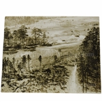 c.1931 Augusta National Golf Club Original Photo of 2nd Fairway & 5th Green Construction