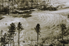 c.1931 Augusta National Golf Club Original Photo of 2nd Fairway & 5th Green Construction