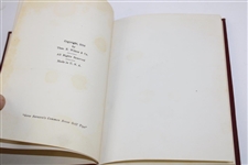 1924 'Gene Sarazen's Common Sense Golf Tips' 1st Ed Book by Gene Sarazen