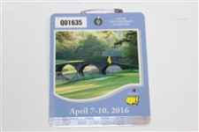 2016 Masters Embroidered Flag with SERIES 2016 Masters Badge #Q01635