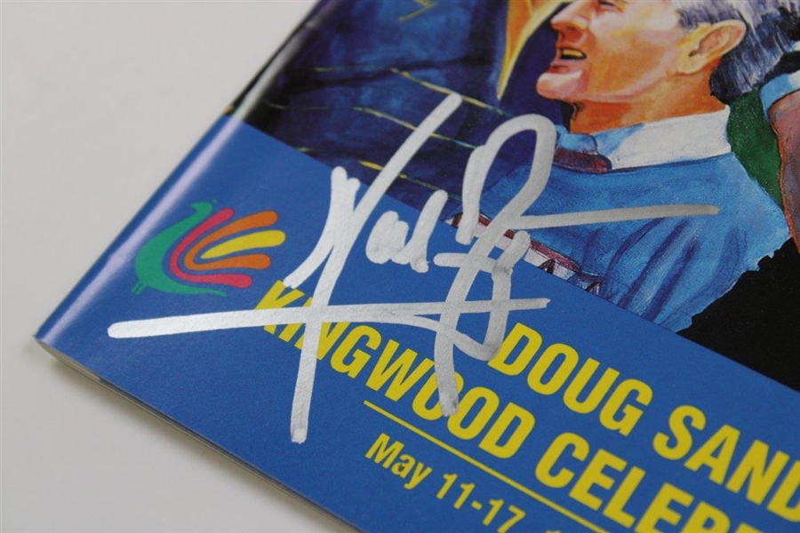 Astronauts Neil Armstrong & Alan Shepard Signed Kingwood Celebrity Classic Program JSA ALOA