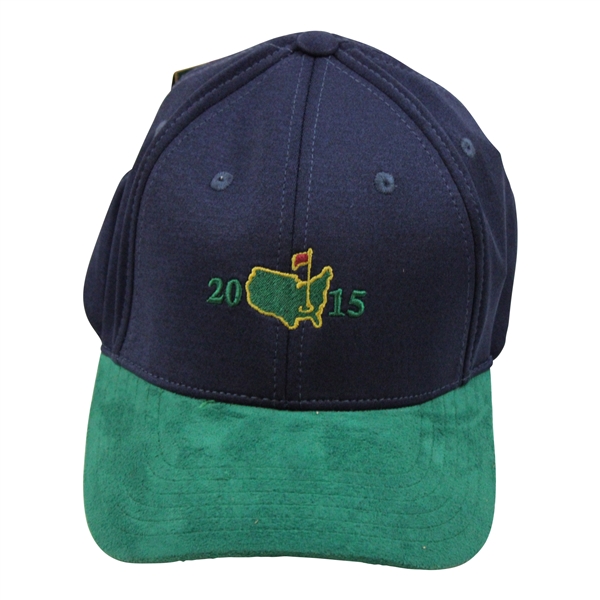 2015 Masters Tournament Embroidered Logo Green/Navy Hat