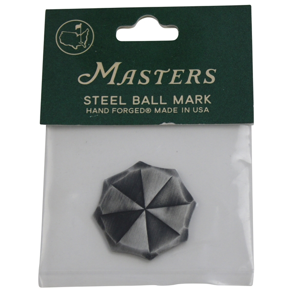 Masters Tournament Hand Forged Steel Umbrella Seamus Ball Mark in Original Package