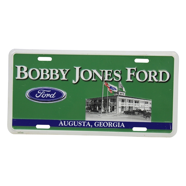 Bobby Jones Ford Augusta, Georgia Courtesy License Plate