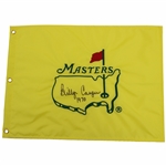 Billy Casper Signed Masters Undated Embroidered Flag with 1970 JSA ALOA