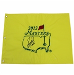 Fuzzy Zoeller Signed 2012 Masters Embroidered Flag with 1979 JSA ALOA