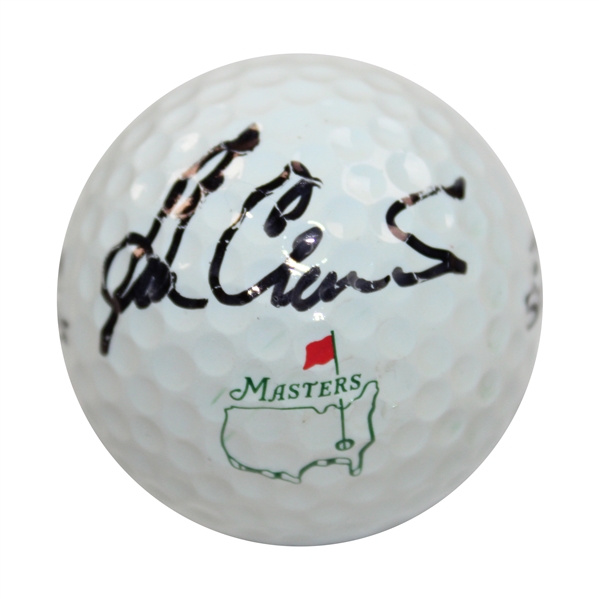 Ben Crenshaw Signed Slazenger Masters Logo Golf Ball JSA ALOA