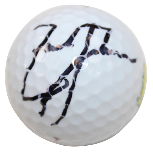 Zach Johnson Signed Titleist Masters Logo Golf Ball JSA ALOA