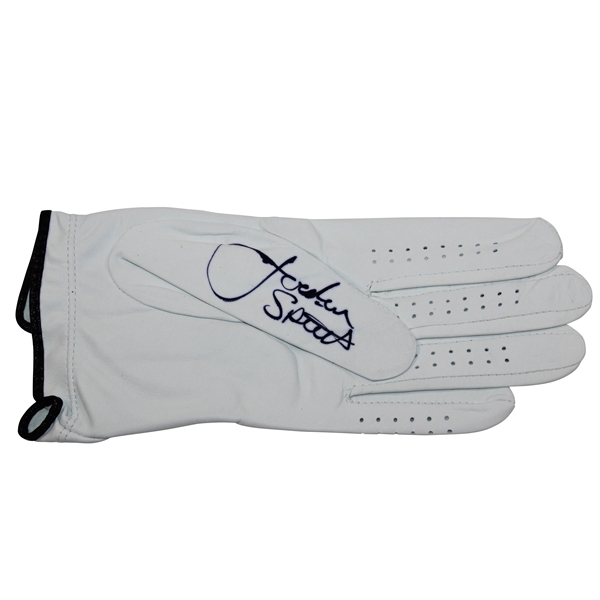 Jordan Spieth Signed LH White Titleist Golf Glove JSA ALOA