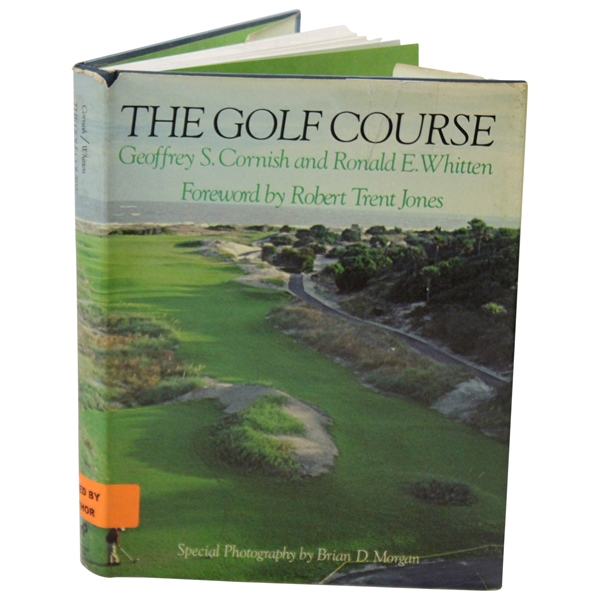 1982 The Golf Course 2nd Printing - Signed Two Times by Co-Author Geoffrey Cornish