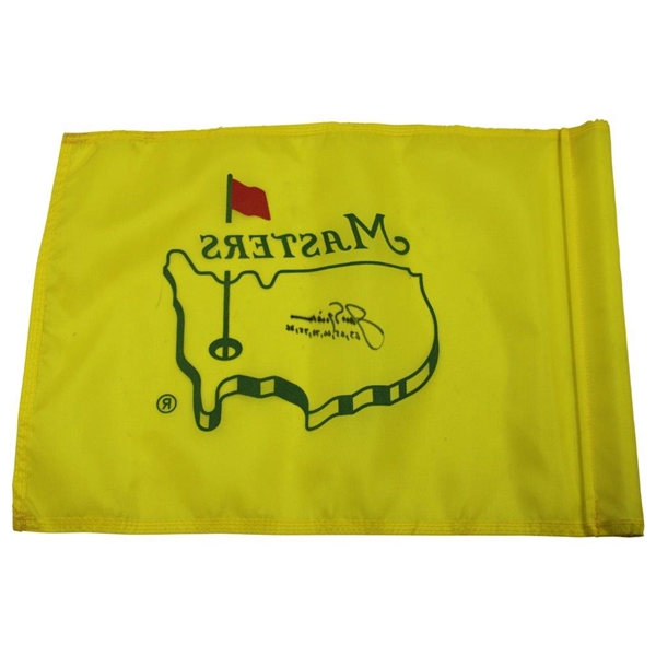 Jack Nicklaus Signed 2018 Masters Course Flown Flag W/ Years Won JSA ALOA