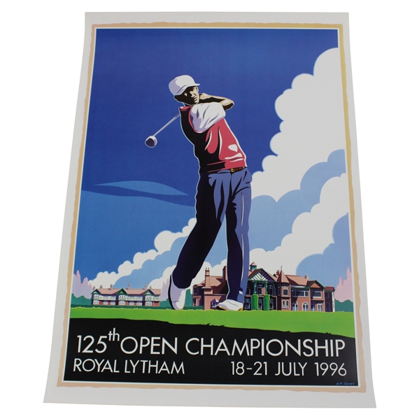 1996 The Open Championship Poster at Royal Lytham and St. Anne’s 