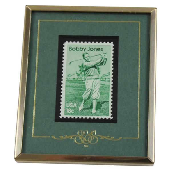 Bobby Jones Stamps & Stories Framed Stamp