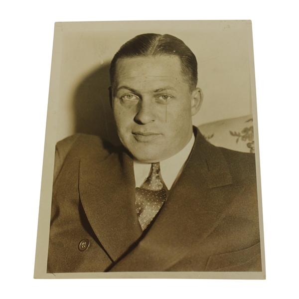 1929 Bobby Jones Close Portrait Underwood Press Photo