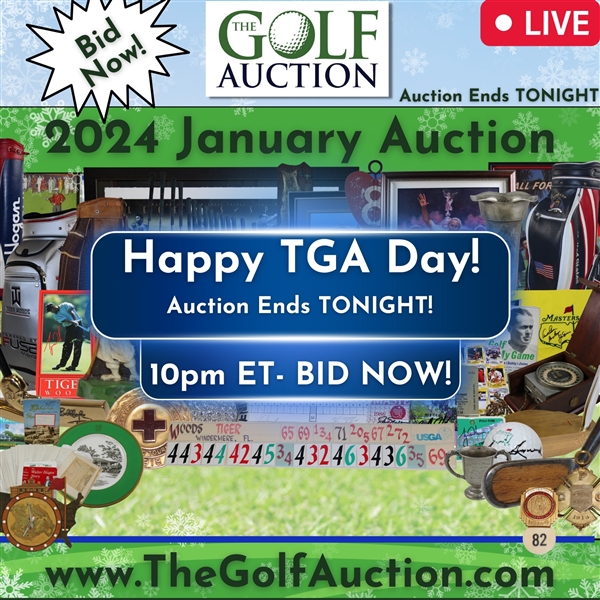 2024 January Auction Ends Tonight at 10pm ET - Bid Now!