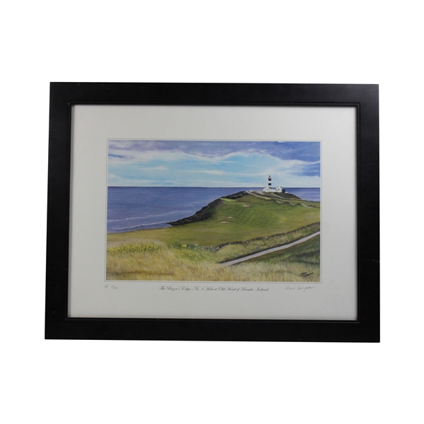 The Razers Edge No.4 Hole At Old Head Of Kinsale By Artist Ann Simpson #13/40
