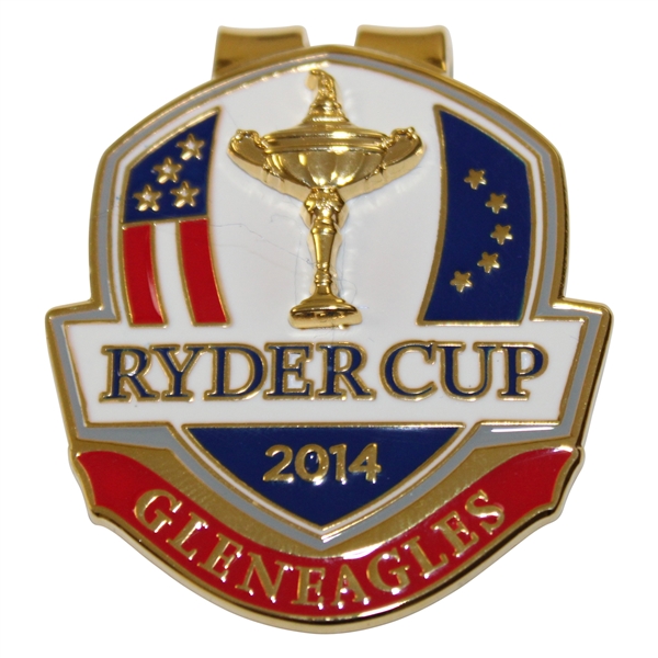2014 Ryder Cup at Gleneagles Money Clip - PGA President Will Mann Collection