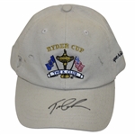 Captain Tom Lehman Signed 2006 Ryder Cup at The K Club Hat JSA ALOA