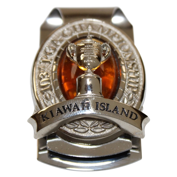 2021 PGA Championship at Kiawah Island Money Clip - PGA President Will Mann Collection