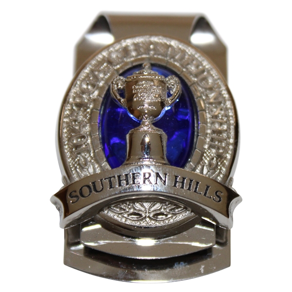 2022 PGA Championship at Southern Hills Money Clip - PGA President Will Mann Collection