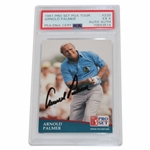 Arnold Palmer Signed 1991 Pga Pro Set Card #220 PSA/DNA Grade 5 #70693614