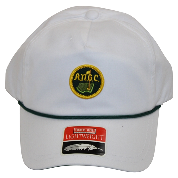 Augusta National GC White Circle Logo Hat w/Green Rope
