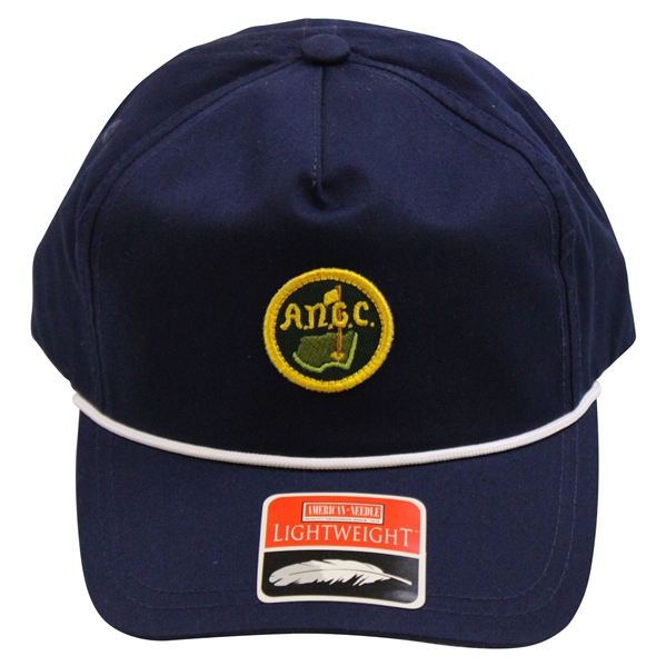 Augusta National GC Navy Circle Logo Hat w/White Rope