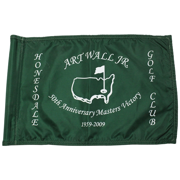 Art Wall Masters Win 50th Anniversary Course Flown Honesdale Golf Club Flag 
