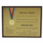 Chi Chi Rodriguezs 2001 Winged Foot Celebrity Golf Classic Special Friend Award