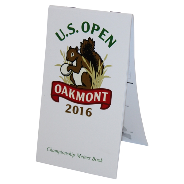2016 US Open at Oakmont Official Championship Yardage Book