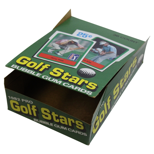 1982 Donruss Golf Stars Bubble Gum Cards Box 