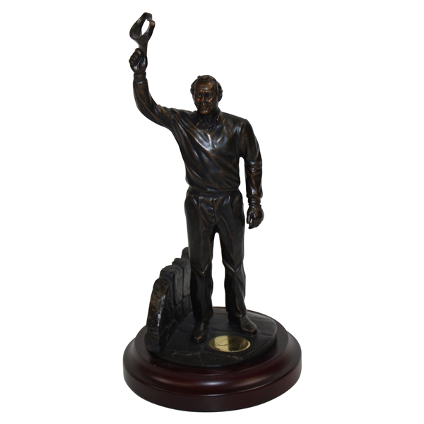Arnold Palmer The Farewell Waving His Cap British Open Mini Statue