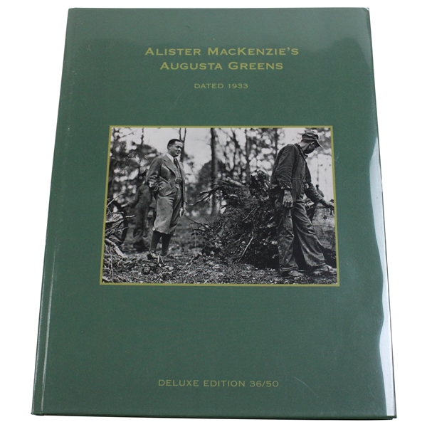 Alister MacKenzies Augusta Greens Deluxe Limited Edition #36/50