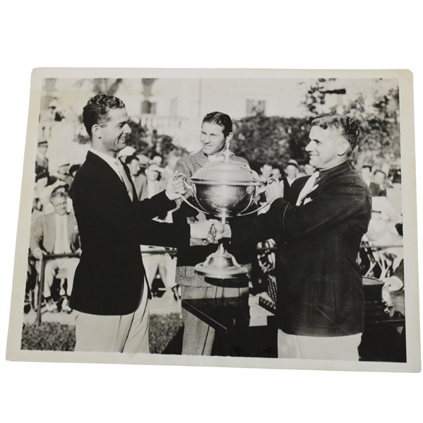 Horton Smith 1935 Trophy Presentation Photo 