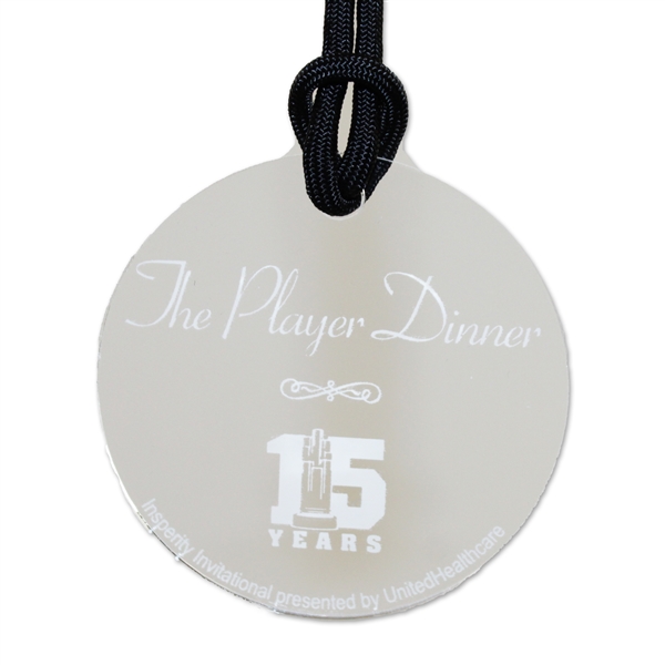 Insperity Invitational 15 Years The Player Dinner Ornament