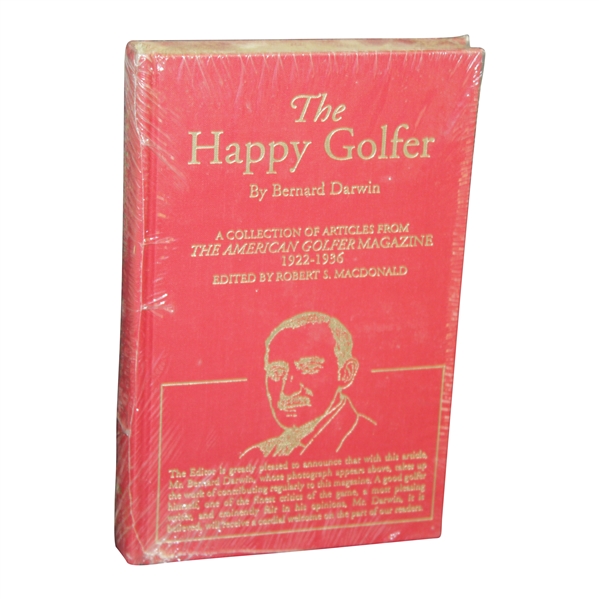 The Happy Golfer: Collection of Articles from The American Golfer 1922-1936 by Bernard Darwin New in Shrinkwrap