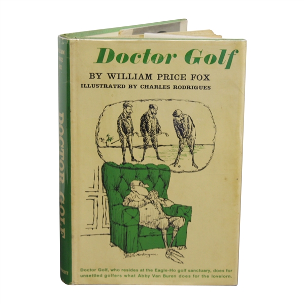 1963 Doctor Golf Book by William Price Fox
