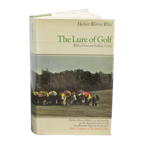 1971 The Lure of Golf 1957-1976 Book by Herbert Warren Wind