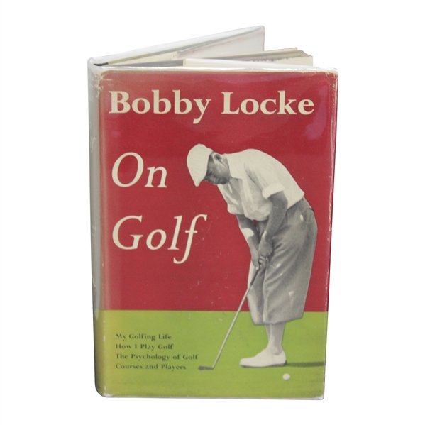 1954 Bobby Locke on Golf in Dust Jacket