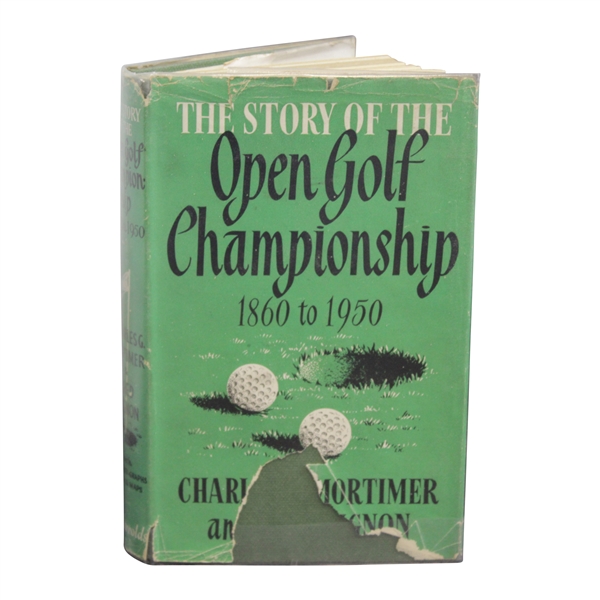 1952 The Story of the OPEN Golf Championship 1860-1950 Book by Mortimer and Pignon