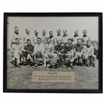 1949 Goodall Championship at Wykagyl Country Club Field Photo - Framed