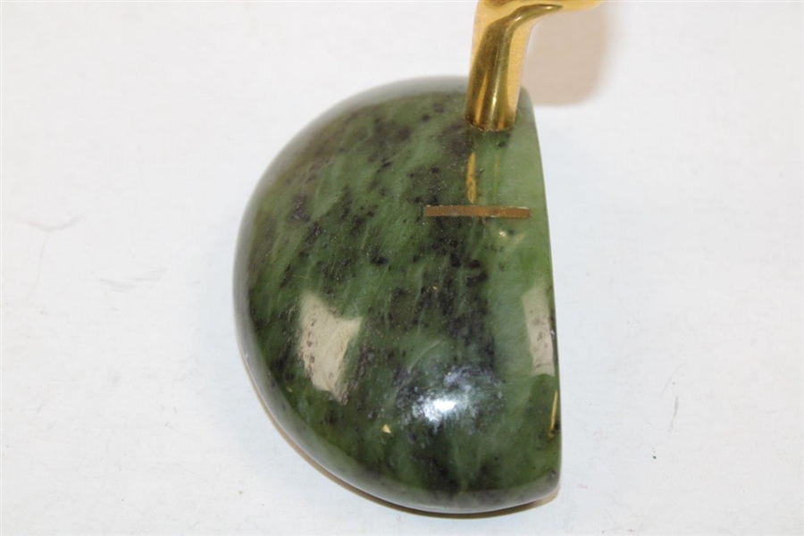 Unmarked Green Marble Putter