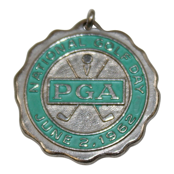 PGA 1962 'Round Of The Champion' Jerry Barber Vs. Gene Littler Winner Medal