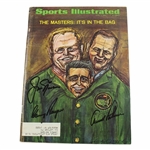 Palmer, Nicklaus & Player Big Three Signed 1966 Sports Illustrated JSA FULL #BB46514